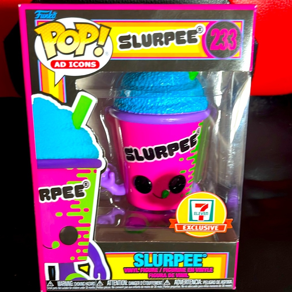 Funko 233 black light Slurpee